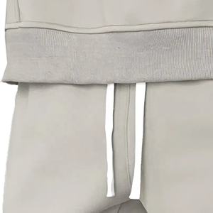 Sweat-shirt de sport deux-pièces respirant de haute qualité pour hommes, jogger, pantalon, grande taille, streetwear d'hiver, design personnalisé - Product Image 5