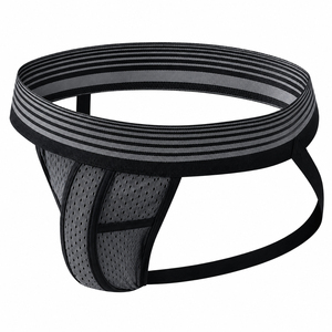 Ropa Interior Masculina Tipo Jockstrap de Malla, Transpirable, Ligera, con Cintura Elástica, Cómoda, con Soporte, para Fiestas, Clubes, Ropa Deportiva - Product Image 2