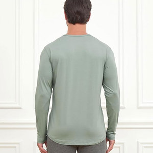 เสื้อเชิ้ตแขนยาวมีสไตล์สำหรับผู้ชาย น้ำหนักเบา สวมใส่สบาย เหมาะสำหรับการเดินทางในสำนักงานและการสวมใส่แฟชั่นประจำวัน - Product Image 2