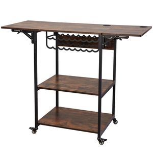 Mesa de Prensa de Calor Plegable y Móvil de 3 Niveles con Ruedas y Soporte para Rollos de Vinilo - Product Image 1