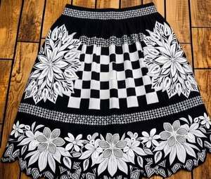 Falda Midi Bordada con Diseño Floral Mexicano para Mujer, Vestido Tradicional, Estilo Fiesta Cinco de Mayo, Estilo Hawaiano 2026 - Product Image 3