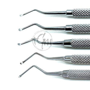 Excavador dental autoclavable de acero inoxidable para la eliminación de caries y limpieza de cavidades - Product Image 5