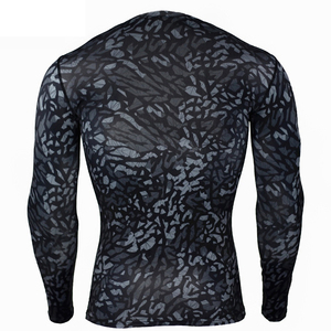 Rashguard de compression à manches longues personnalisé avec logo MMA de haute qualité, nouveau style de rashguard - Product Image 6