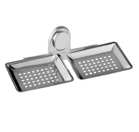 Pemasok Produsen Tempat Sabun Stainless Steel Dinding, Set Kamar Mandi, Poles Cermin, Kerajinan Tangan, Tempat Sabun