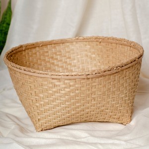 Natural bamboo storage <b>basket</b> <b>empty</b> container <b>baskets</b> for displaying spa <b>gift</b> wholesale supply - Product Image 1