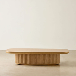 Mesa de centro moderna de madera maciza tallada de la mejor calidad para el hogar, hoteles y restaurantes. - Product Image 1