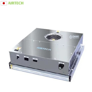 Japan Airtech Multipurpose HEPA Filter Unit Fan 0.5 GPM Flow Rate 30-35 PSI Max Pressure Creates Clean Air Power Supply - Product Image 6
