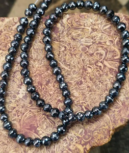 Cuentas de diamante moissanita de 6 mm, cuentas redondas facetadas para pulsera, 179 CT aproximadamente, para la fabricación de collares y joyería, 16 pulgadas. - Product Image 3