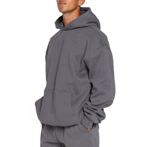 Sudadera con capucha para hombre de mezcla de algodón, cómoda y relajada, sudadera con capucha para hombre, forro polar cálido, ropa diaria, sudadera con capucha para hombre - Product Image 3