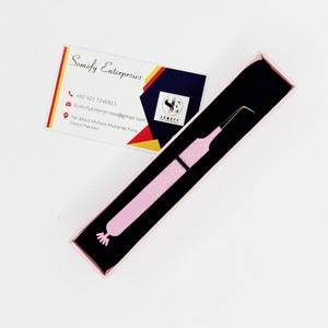 Pince à épiler antistatique Somofy Enterprises 90 degrés en acier inoxydable ultra-fine, la plus vendue, haute qualité, vente en gros, personnalisable - Product Image 3