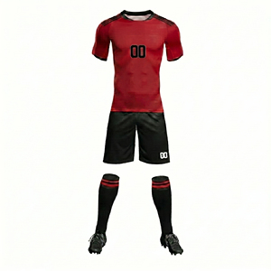 Tenue de football de haute qualité, respirante, à séchage rapide, ensemble d'uniformes d'équipe personnalisés, légers, unisexes, pour le sport et le football - Product Image 4