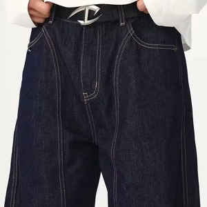 High Quality Vintage Custom <b>Jeans</b> Manufacturer Hip Hop Casual Oversized Wash Baggy Heavyweight Loose Wide Leg Denim <b>Jeans</b> <b>Men</b> - Product Image 3