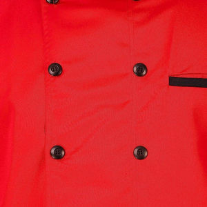 Chaqueta de Chef para Hombre, Manga Corta, para Cocina o Salón, Diseño Elegante para Barberos, Panaderos y Personal de Hostelería - Product Image 6