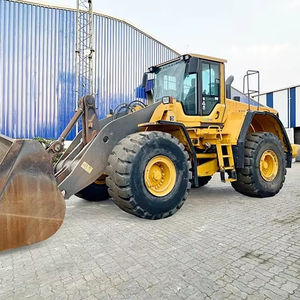 รถตักล้อยาง Volvo L180F ดีเซล พร้อมหัวเจาะดินและหัวตักดินหน้า  พร้อมส่วนประกอบ HYDAC ระบบควบคุม PLC  มอเตอร์ประสิทธิภาพสูง ปั๊มเครื่องยนต์ - Product Image 1