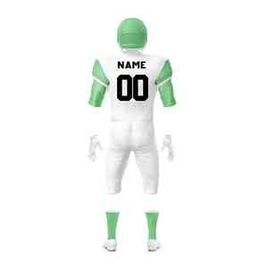 Maillot de football américain en jersey flexible Sonic Speed, coupe aérodynamique, matière microfibre douce, efficacité optimale - Product Image 4