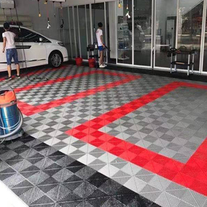 Baldosas Modernas para Piso de Garaje, Resistentes al Agua y Encajables, para Almacenes, Talleres y Sótanos - Product Image 4