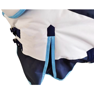 Couverture d'hiver matelassée imperméable pour chevaux avec cache-cou amovible – Offre spéciale - Product Image 2