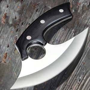 Cuchillo para Rebanar Ullu Burraq, Hecho a Mano con Acero D2, Mango de Madera, Ambidiestro, Ecológico, Apto para Lavavajillas, Cortador de Pizza - Product Image 6