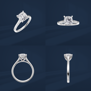 Women's PT950 Platinum <b>Cushion</b> Cut elegant Diamond Halo Engagement <b>Ring</b> Classic Style Fine Jewelry anniversary gift - Product Image 6