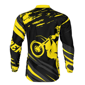 Maillot de motocross personnalisé, léger, uniforme de course par sublimation - Product Image 4