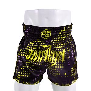 Personnalisé 100% Polyester Muay Thai Shorts pour Hommes Confortable Adulte Équipement de Combat Logo Personnalisé pour MMA Arts Martiaux Porter - Product Image 1