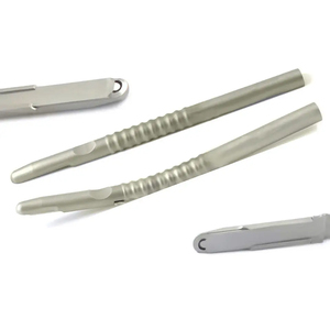 เครื่องมือขูดกระดูก Bone Bridge Instruments BBI-370 รุ่นขายดีที่สุด ทำจากเหล็ก ใช้งานด้วยมือ สำหรับขูดกระดูกทางทันตกรรม แบบตรงและโค้ง ใช้ซ้ำได้ เกรด A+ ได้รับมาตรฐาน CE - Product Image 5