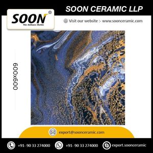 Carreaux muraux en porcelaine Soon Planetoid 600x600mm, imitation brique, texture brillante, antibactériens, résistants aux acides, faible absorption d'eau - Product Image 6