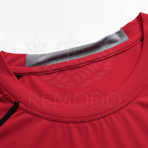 Workout Round Neck <b>Men</b> Full Sleeve <b>Compression</b> <b>Shirt</b> For Running Breathable Polyester Fiber Training Gear OEM Custom Design - Product Image 4