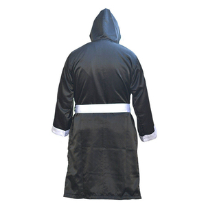 Robe et tenue de boxe professionnelle MMA Sanda en coton respirant et polyester PC, logo personnalisé, couleur personnalisée, vente en gros directe d'usine - Product Image 4