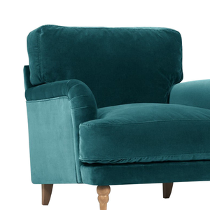 Muebles en oferta: Sofá de madera de teca con estilo moderno y sencillo, apto para uso en interiores, de buena calidad y duradero. - Product Image 2