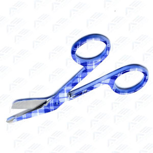 Ciseaux à pansements Lister à lames courbées, instruments de coupe médicaux pour une élimination sûre et facile des pansements et des compresses chirurgicales - Product Image 3
