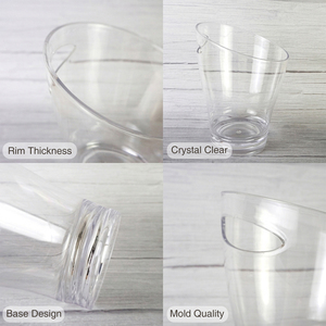 [Holar] Taiwan Made High Quality 2.5L Glass-Like Clarity <b>Plastic</b> Ice <b>Bucket</b> with Handle for Bars Parties Clubs - Product Image 4