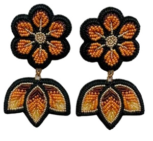 ต่างหูแก้วอเนกประสงค์สไตล์เกาหลีใหม่ ปี 2026  แก้วหลากสี  งานฝีมือประดับลูกปัดปัก  ขายส่งจากอินเดีย - Product Image 6