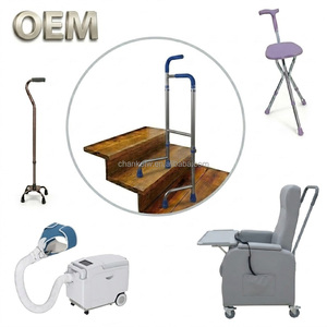 Bastón de Aluminio Ajustable, Ligero y Duradero, Personalizado en Taiwán, Producto de Rehabilitación, Ayuda para la Movilidad y Soporte para la Rodilla - Product Image 1