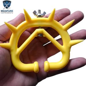 แหวนจมูกสำหรับหย่านมลูกวัว ยอดขายดีที่สุด ทำจากพลาสติก อุปกรณ์หย่านมลูกวัวสำหรับสัตวแพทย์ ใช้กับสัตว์ในฟาร์มและโค - Product Image 3