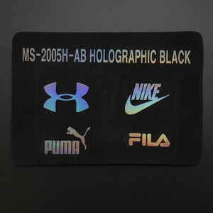 Vinilo Termotransferible Holográfico Negro Reflectante de Alta Temperatura para Ropa - Papel y Película de Transferencia de Alta Calidad - Product Image 3