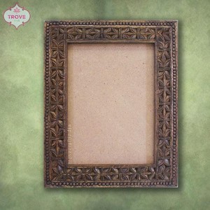Handcrafted Wooden Photo <b>Frames</b> Set - Vintage Floral Design Wholesale - Product Image 3