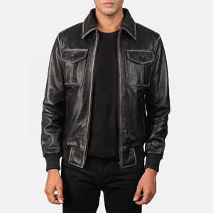 Chaquetas Clásicas de Moda para Hombre, 100% Tendencia, Chaquetas de Cuero para Hombre, Nueva Llegada, Chaqueta de Cuero Personalizada con Color Personalizado para Invierno - Product Image 1