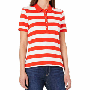 Camisetas Polo Personalizadas Sublimadas para Mujer, Tops de Verano de Manga Corta con Cuello en V, Camiseta Deportiva de Golf - Product Image 1