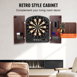 Set di Freccette Elettroniche con Punteggio e Mobiletto Pronto all'Uso - Facile Montaggio - Product Image 5