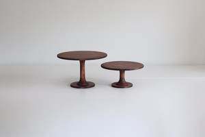 Classic Style <b>Cake</b> <b>Stand</b> Wooden Dessert Display Plate for Pastries Cupcakes and Home Party Decoration Wedding Use - Product Image 3