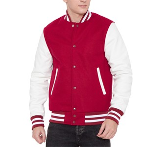 Men <b>Canvas</b> Varsity <b>Jacket</b> Breathable Waterproof High Quality Full Sleeves Customizable Latest Design Hot Sale - Product Image 1