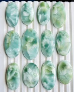 Hemimorphit Lose Cabochons Heilender Edelstein Handgefertigte Glatte Hemimorphit-Cabochons Loser Großhandelspreis Hemimorphit-Stein - Product Image 3