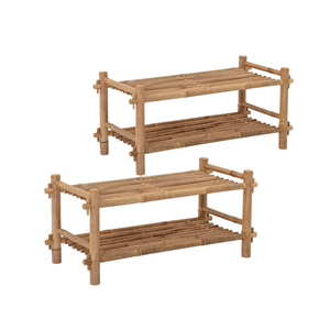 Table basse carrée en bambou Mobilier d'extérieur au design traditionnel pour GT 718 - Product Image 6