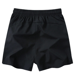Shorts de course à séchage rapide pour hommes, taille élastique, légers, respirants, pour l'entraînement sportif, la gym, la plage, avec poches zippées - Product Image 2