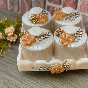 Tarro de Resina Epoxi Personalizado con Tapa para Almacenamiento en la Cocina, Dulces, Frutos Secos, Envases de Cosméticos y Decoración del Hogar, Proveedor Mayorista - Product Image 1