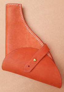 Funda de Cuero Marrón de Primera Calidad, Universal, Táctica y de Defensa Personal, Funda Táctica para Pistola - Product Image 3