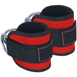 Sangles de cheville en néoprène personnalisées 2026 pour exercices à la machine à câble, musculation, brassards de cheville de gym, sangles de cheville de fitness avec anneau en D - Product Image 2