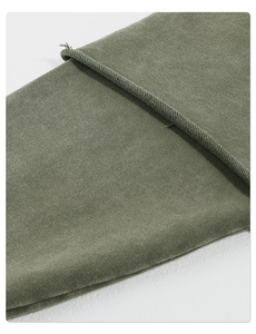 430g Vintage Washed Hoodie Heavyweight Streetwear 100% Cotton French Terry <b>Fabric</b> Double Layer Wholesale Customized - Product Image 5