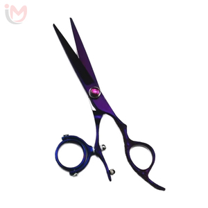 Tijeras de Peluquería Profesionales de Acero Inoxidable de 5.5" y 6" para Adelgazar el Cabello, Color Dorado - Product Image 2